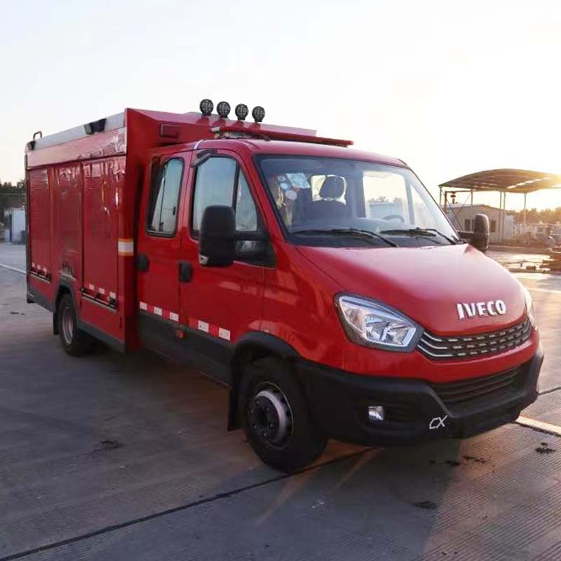 Heavy-duty IVECO Water Tanker Fire Truck with Ladder