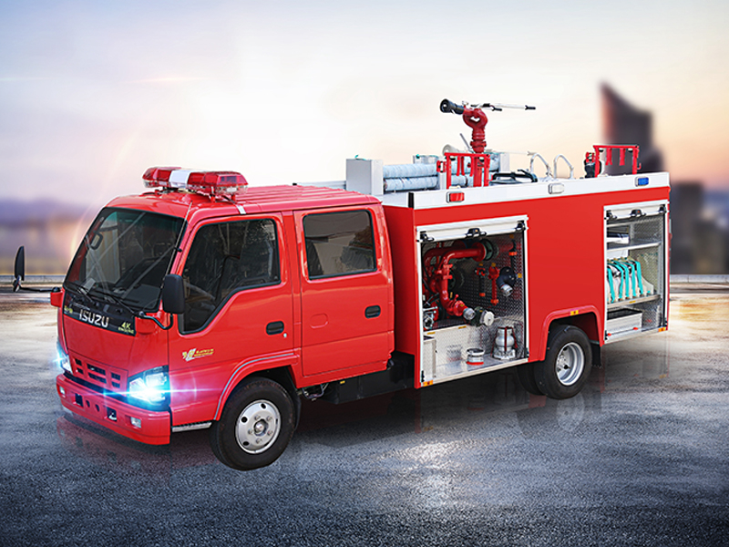 ISUZU 2000liters Water And Foam Fire Truck