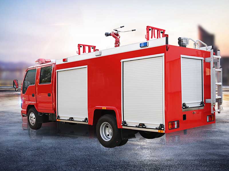 ISUZU 2000liters Water And Foam Fire Truck