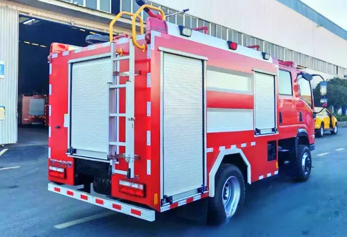 State-of-the-art Powerful Brush Fire Engine