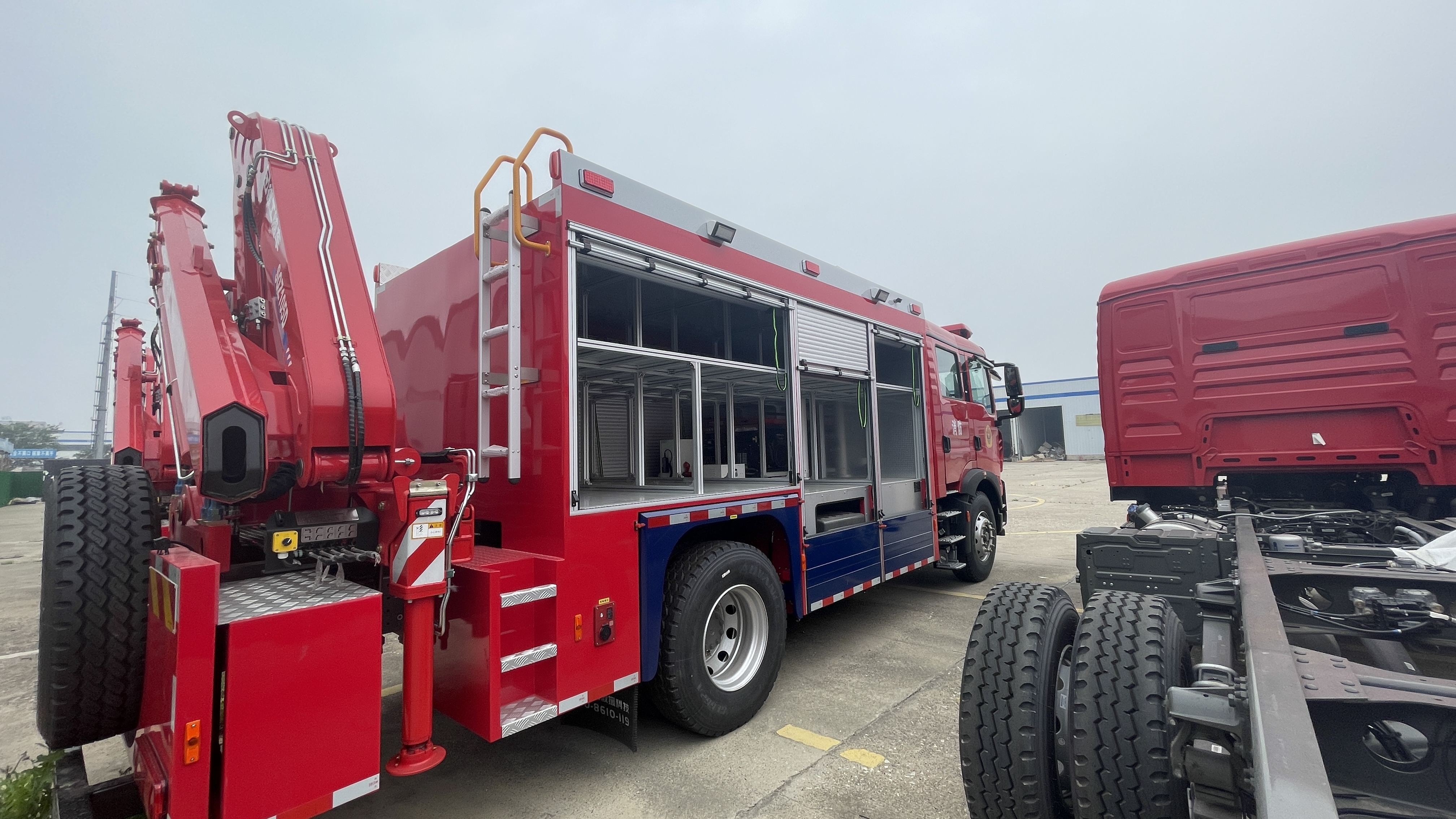 Fire Rescue Engines And Emergency Response Units
