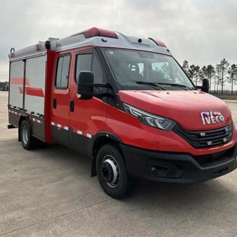 Heavy-duty IVECO Water Tanker Fire Truck with Ladder