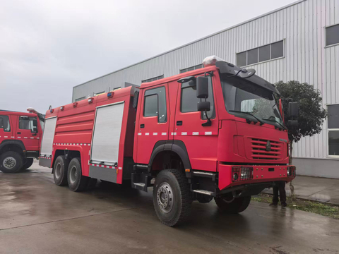 Emergency Fire Truck Vehicle with Fire Truck Warning Light & Strobe Light System 