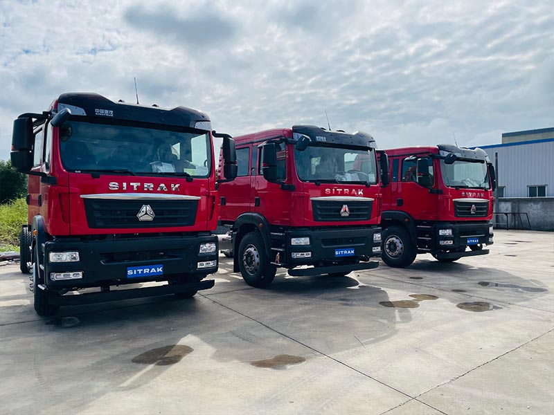 Water Tanker Fire Truck Specifications and Technical Design